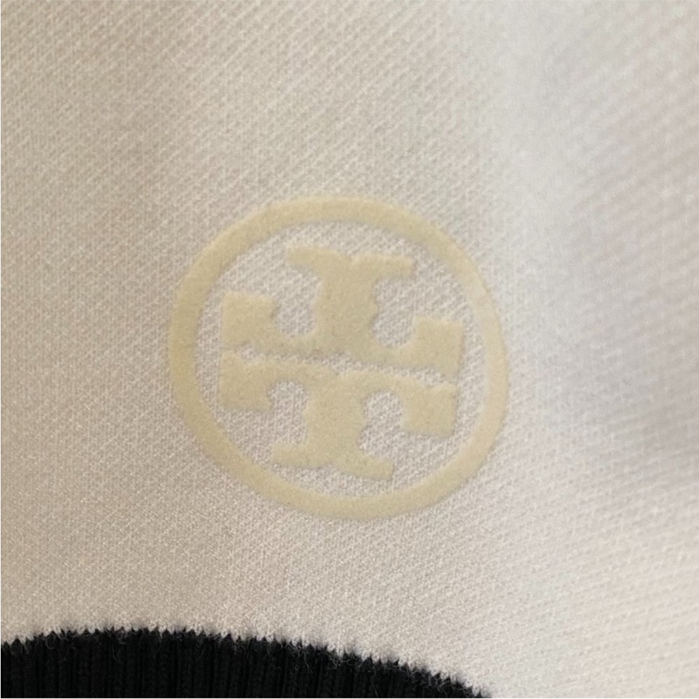 NWT Tory Burch Color-Block Turtleneck XL - Picture 7 of 10